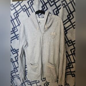 Disney Full Zip Minnie Mouse Hoodie Size M